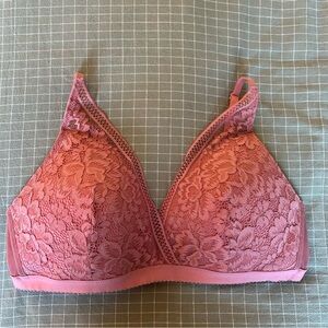 Knix Lace Deep Plunge Bralette